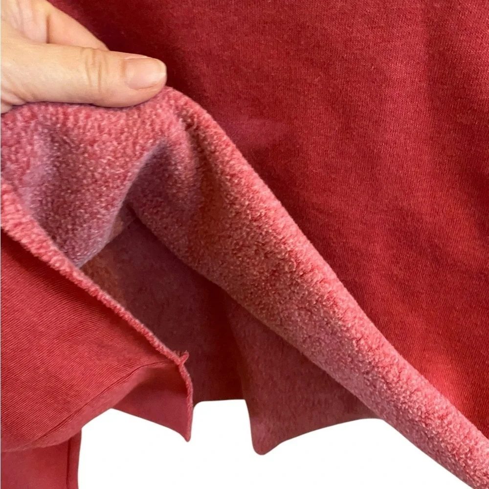 American Eagle ahh mazingly soft cropped red sweatshirt comfortcore lounge wear